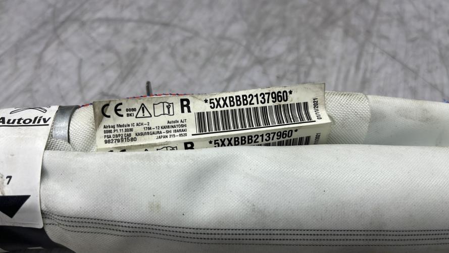 Air bag rideau droit OPEL CORSA F PHASE 1 Diesel