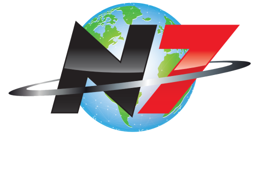 Logo N7 Auto Pièces version blanche