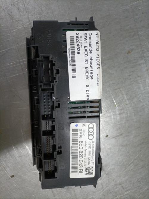 Commande chauffage SEAT EXEO ST BREAK Diesel