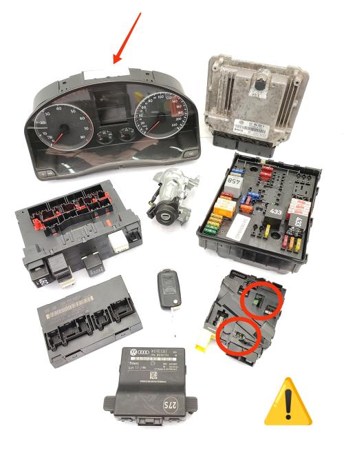 Kit de demarrage VOLKSWAGEN GOLF 5 Essence