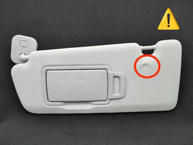 Pare soleil gauche RENAULT MEGANE 4 PHASE 1 Diesel