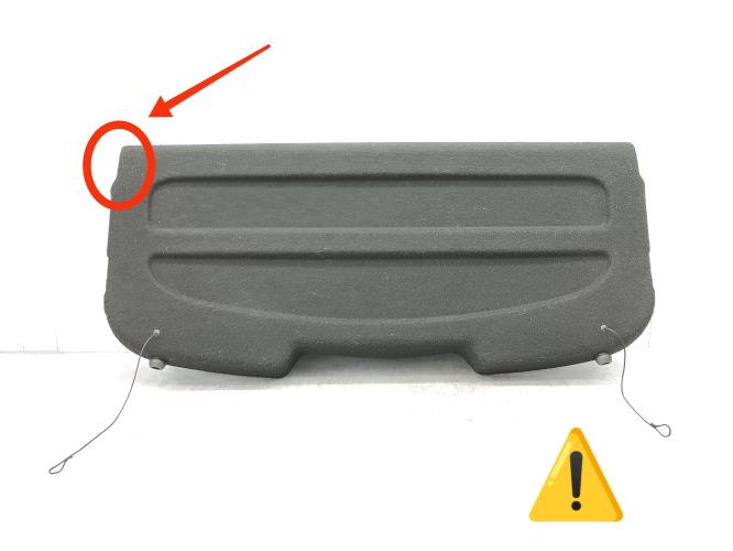 Plage arriere FORD FIESTA 6 PHASE 1 Essence