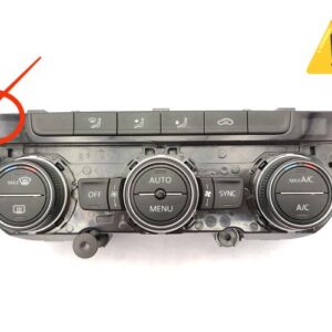Commande chauffage VOLKSWAGEN GOLF 7 PHASE 1 Diesel