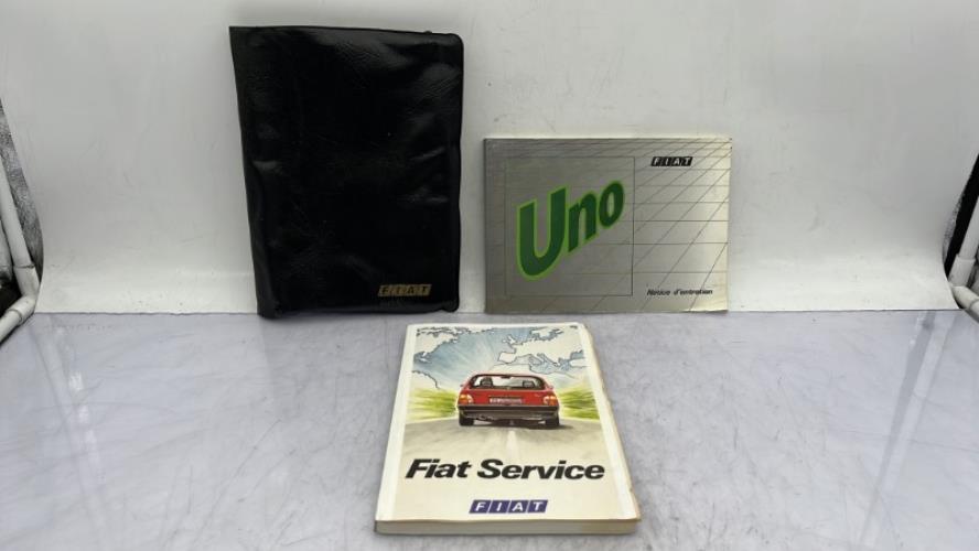 Notice d'utilisation FIAT UNO PHASE 2 Essence