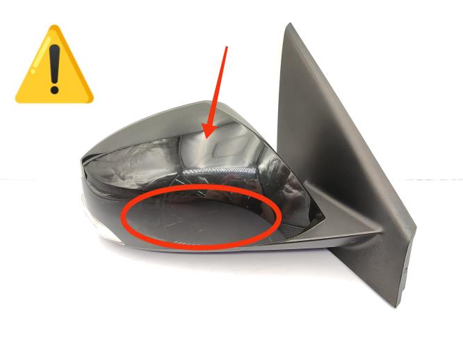 Retroviseur droit RENAULT LAGUNA 3 PHASE 2 Diesel