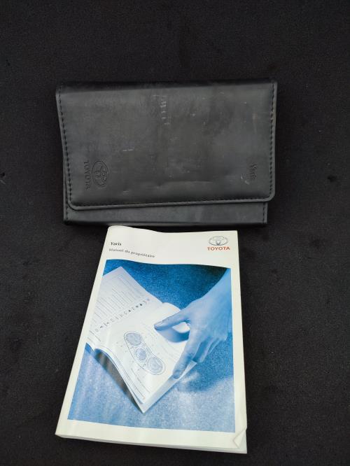 Notice d'utilisation TOYOTA YARIS 2 PHASE 2 Essence