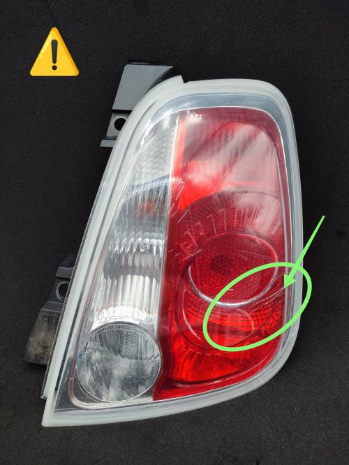 Feu arriere principal droit (feux) FIAT 500 2 CABRIO PHASE 1 Diesel