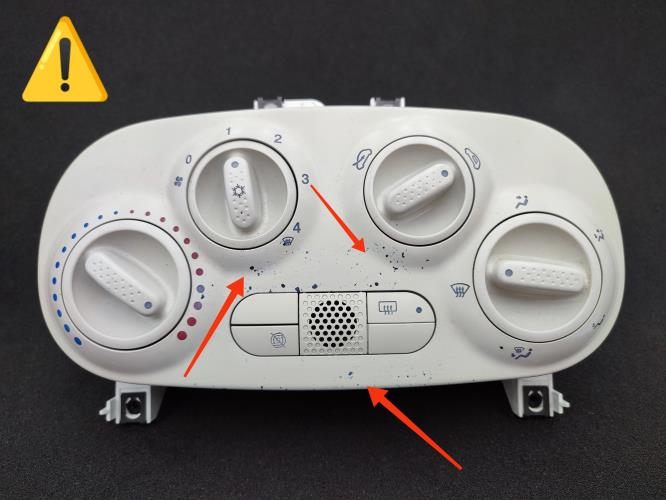 Commande chauffage FIAT 500 2 CABRIO PHASE 1 Diesel