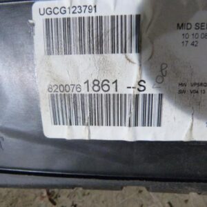 Compteur RENAULT CLIO 3 PHASE 1 BREAK Diesel