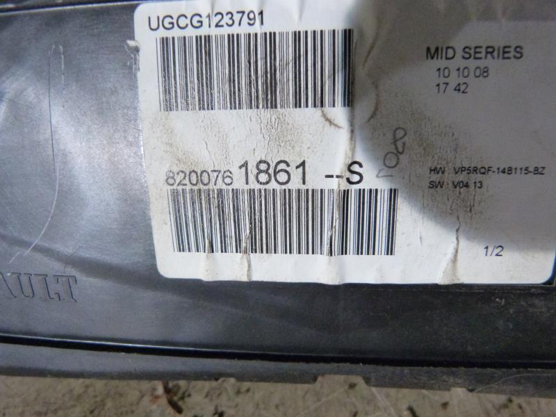 Compteur RENAULT CLIO 3 PHASE 1 BREAK Diesel