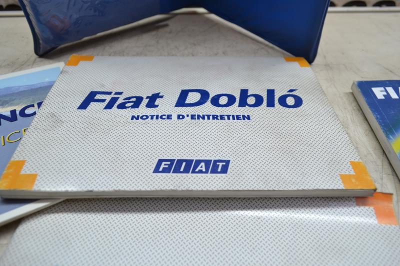 Notice d'utilisation FIAT DOBLO 1 PHASE 1 Diesel