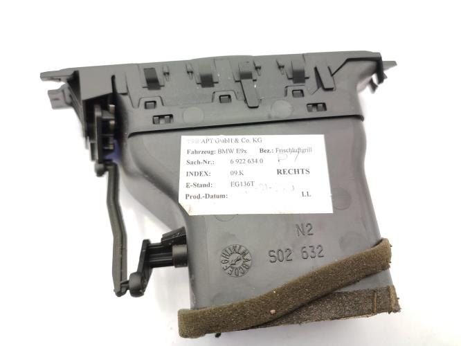 Aerateur tableau de bord avant droit BMW