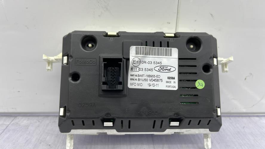 Afficheur FORD FIESTA 6 PHASE 1 Diesel