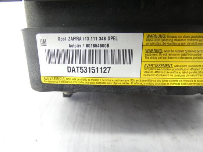 Air bag conducteur OPEL ZAFIRA B PHASE 1 Diesel