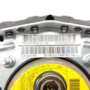 Air bag conducteur BMW X3 E83 PHASE 2 Diesel