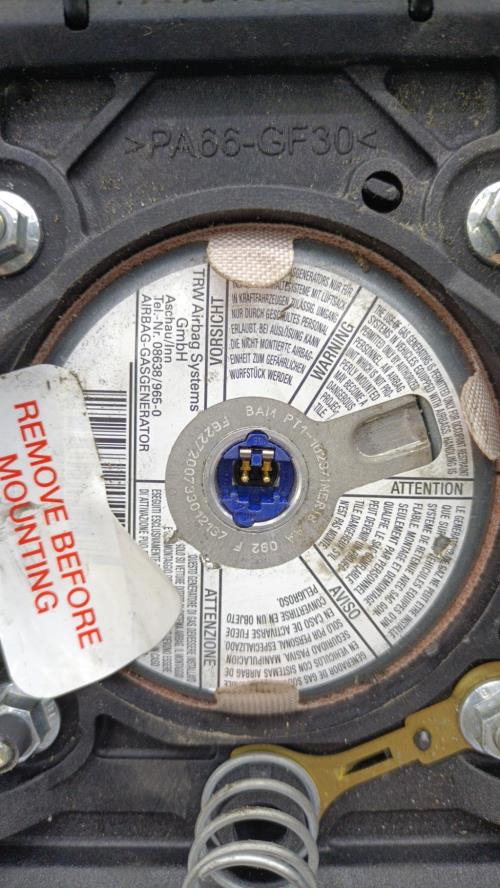 Air bag conducteur NISSAN INTERSTAR 1 PHASE 2 Diesel