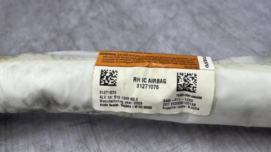 Air bag rideau droit VOLVO C 30 PHASE 1 Diesel