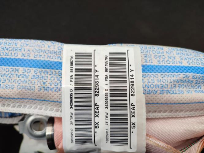 Air bag rideau droit CITROEN C3 3 PHASE 1 Essence