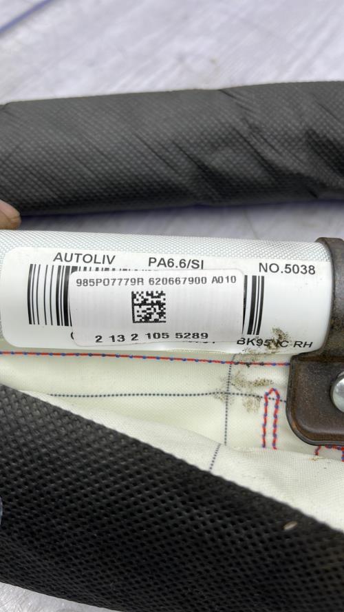 Air bag rideau droit RENAULT MEGANE 3 PHASE 2 Diesel