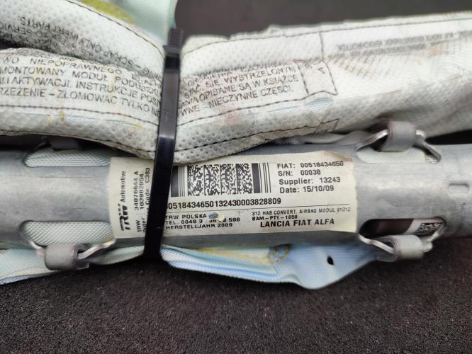 Air bag rideau gauche FIAT 500 2 CABRIO PHASE 1 Essence