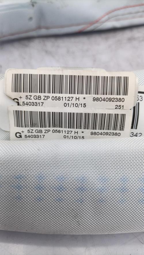 Air bag rideau gauche PEUGEOT 2008 1 PHASE 1 Essence