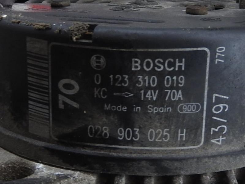 Alternateur VOLKSWAGEN POLO 3 PHASE 1 Essence