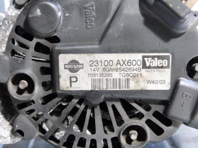 Alternateur NISSAN MICRA 3 PHASE 1 Essence