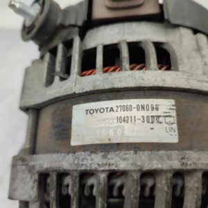Alternateur TOYOTA YARIS 3 PHASE 1 Diesel