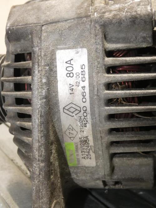 Alternateur RENAULT MEGANE 1 PHASE 1 Diesel