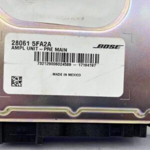 Amplificateur audio NISSAN MICRA 5 Essence