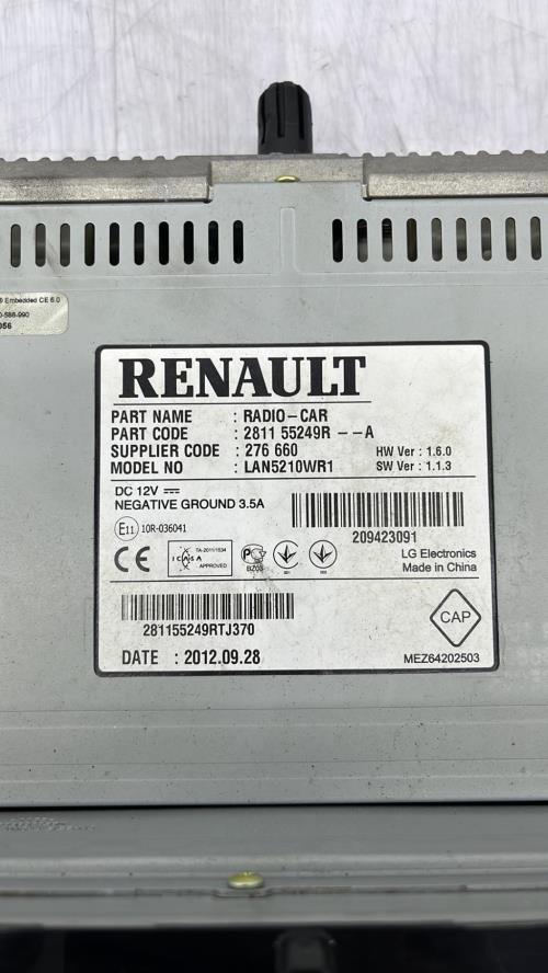 Autoradio d'origine RENAULT CLIO 4 PHASE 1 Diesel