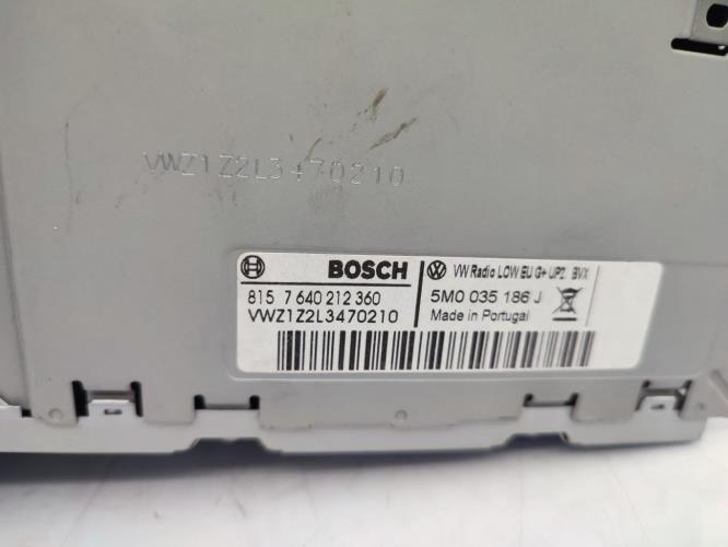 Autoradio d'origine VOLKSWAGEN POLO 5 PHASE 1 Diesel