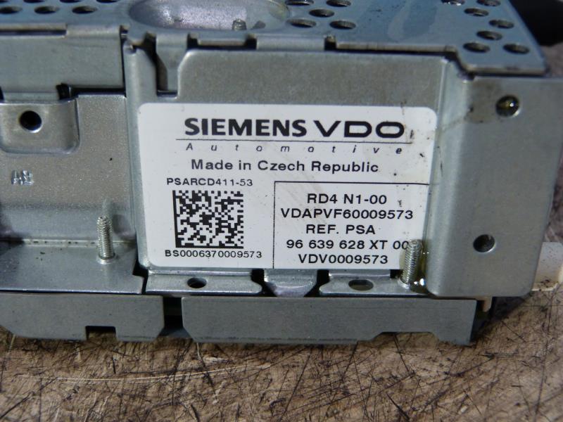 Autoradio d'origine PEUGEOT 207 PHASE 1 Diesel