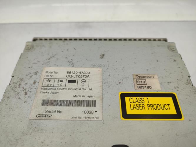 Autoradio d'origine TOYOTA PRIUS 2 Essence/Hybride