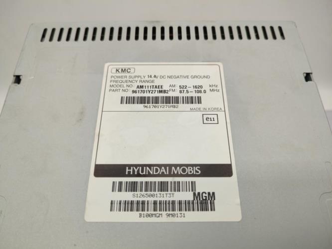 Autoradio d'origine KIA PICANTO 2 PHASE 1 Essence