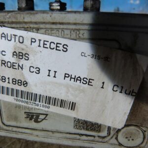 Bloc ABS (freins anti-blocage) CITROEN C3 2 PHASE 1 Diesel