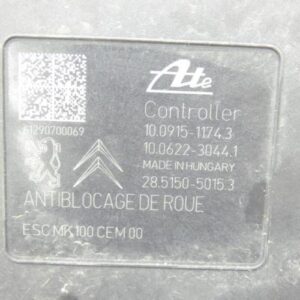 Bloc ABS (freins anti-blocage) PEUGEOT 208 1 PHASE 1 Diesel