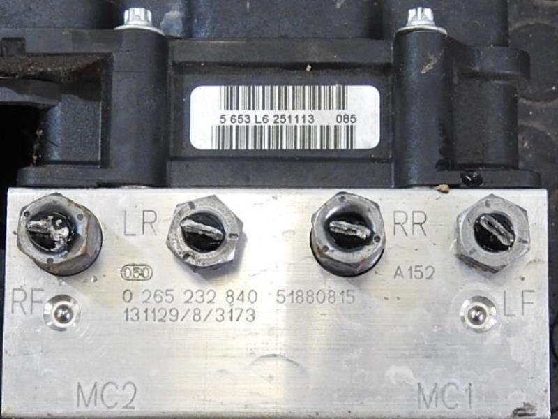 Bloc ABS (freins anti-blocage) FIAT 500 2 PHASE 1 Essence