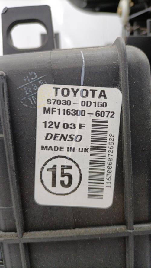 Bloc chauffage TOYOTA YARIS 1 PHASE 2 Essence