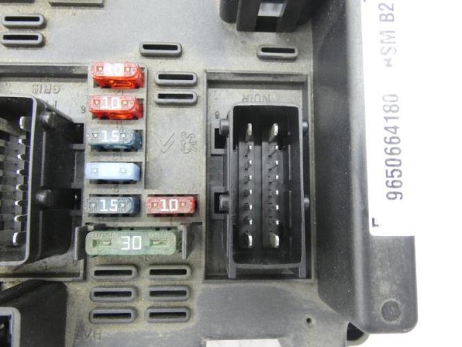 Boitier servitude moteur (BSM) PEUGEOT 307 PHASE 1 Diesel