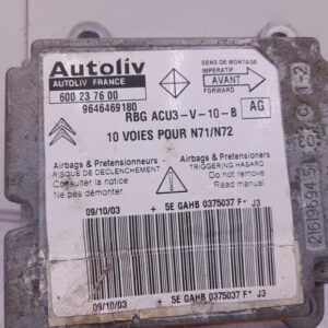 Boitier air bag CITROEN XSARA PHASE 2 Diesel