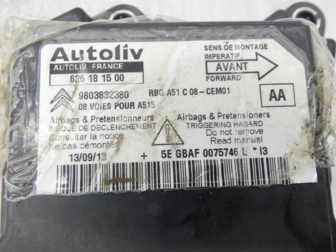 Boitier air bag CITROEN C3 2 PHASE 2 Essence
