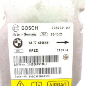 Boitier air bag BMW SERIE 3 E46 PHASE 1 Diesel