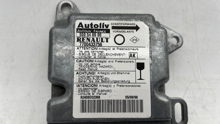 Boitier air bag RENAULT TWINGO 1 PHASE 2 Essence