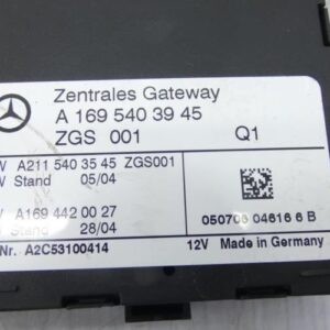 Boitier de centralisation MERCEDES CLASSE A 169 PHASE 1 Diesel