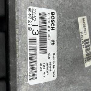 Calculateur moteur CITROEN C5 1 PHASE 1 Diesel