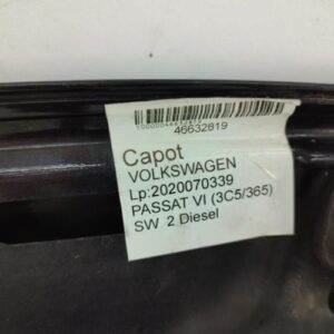 Capot VOLKSWAGEN PASSAT 5 BREAK Diesel