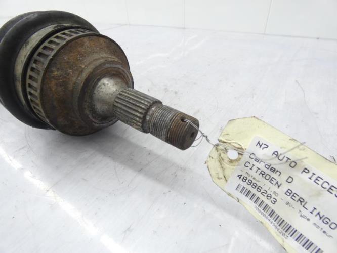 Cardan droit (transmission) CITROEN BERLINGO 1 PHASE 2 Diesel