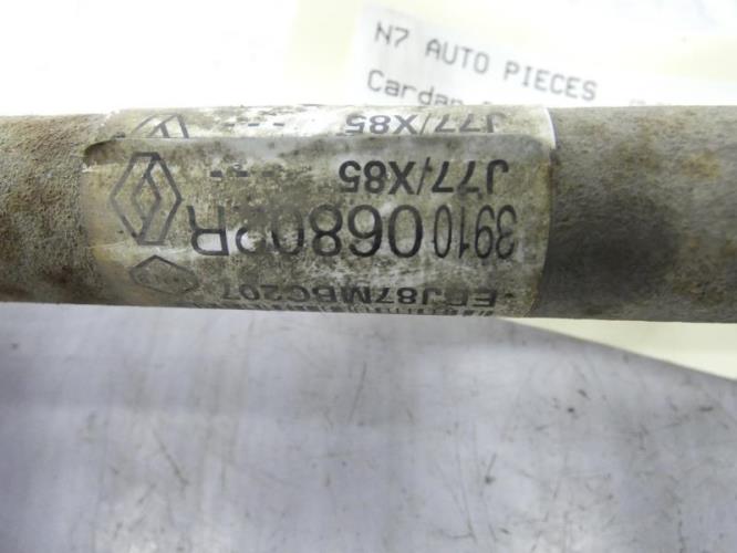 Cardan droit (transmission) RENAULT CLIO 3 PHASE 2 Diesel