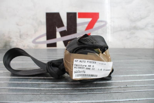Ceinture arriere gauche PEUGEOT 206 PHASE 1 CABRIOLET Diesel